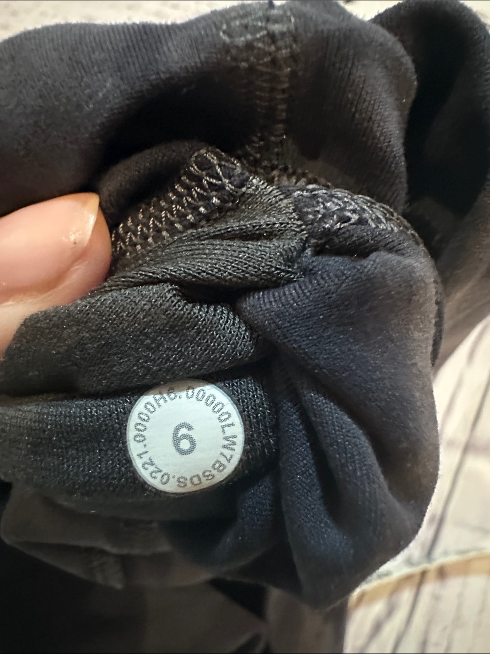 lululemon athletica Black Tie-Dye High-Rise Bike Shorts - Picture 6 of 6